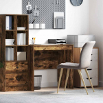 Laud suitsetatud tamm 80 x 50 x 76 cm