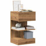 &Ouml;&Ouml;KAPID 2 TK ARTISAN OAK 40X35X65 CM ENGINEERED WOOD