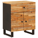 Voodikapp sahtliga pruun 50 x 33 x 60 cm tugev mango puu