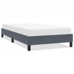 Voodiraam ilma Madratsita Tumehall 100x220 cm samet