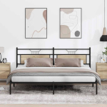 VOODIRAAM ILMA MADRATSITA, SONOMA TAMM, 200X200 CM, TEHISPUIT