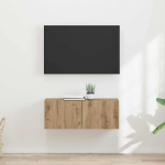 TV Seina Kapp 2 tk Artisani tamme 39 x 31 x 29,5 cm Tehispuit
