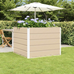 Taimekast ebarealne 100 x 100 x 75 cm teras