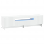 LED TV kapp Valge Tehispuit