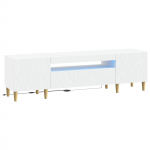 LED TV kapp Valge Tehispuit