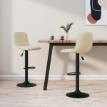 Baaripukid 2 tk, kreemjas, samet