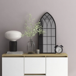Peegel, must, 70x30 cm, raud, toas kasutamiseks