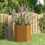 Taimekast, rooste, 40x40x45 cm, corten teras