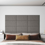 Seina Peatsid 12 tk Helehall 60 x 30 cm kangas