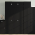 HOIUKAPP, MUST, 80 X 42,5 X 225 CM, TEHISPUIT