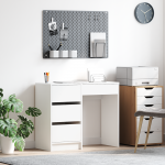 Laud sahtliga ladustamisega Valge 90 x 37.5 x 75 cm Tehispuit