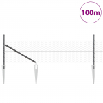 KUUSNURKNE AED HALL 0.5X100 M TERAS, AIAPOSTID KOOS K&Uuml;&Uuml;NTE ANKRU 13 TK &Oslash;32 MM 80 CM GALVANISEERITUD TERAS