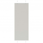 Plisseeritud ruloo helehall 75x200 cm kanga laius 74,4 cm