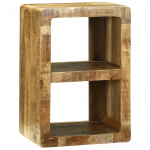 Telerikapp riiuliga pruun 36 x 30 x 54 cm mangopuit