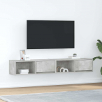 SEINA TELERIKAPID, 2 TK, BETOONHALL, 80X31X25,5 CM, TEHISPUIT