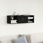 SEINALE PAIGALDATAV RIIUL MUST TAMME 140X41X75 CM TEHISPUIT