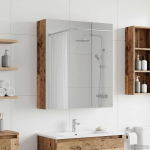 Vannitoa peeglikapp Vana puit 60 x 14,5 x 70 cm Tehispuit