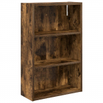 Vannitoa seinakapp riiuliga Suitsetatud Tamm 40 x 16 x 62,5 cm