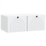 Rippuv TV kapp Valge 78,5 x 41 x 30 cm Tehispuit