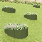 Murupiire 4 tk 100 x 45 cm Teras Oliiviroheline