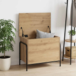 Salvestuskarp Artisan tamm 80 x 40 x 49,5 cm Tehispuit