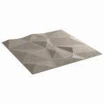 Seinapaneelid 48 pcs Betoonhall 50 x 50 cm XPS Vaht