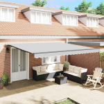 Varikatus manuaalne antratsiit 4 &times; 3,5 m metall