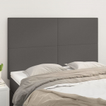 Voodipeatsid 4 tk, hall, 72x5x78/88 cm, kangas