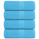 Pesur&auml;tikud KONNA 4 tk t&uuml;rkiissinine 30 x 30 cm 360 g/m&sup2;