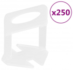 Plaatide tasanduss&uuml;steemi klambrid 250 tk, 1 mm