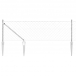 Ahela link aed postidega h&otilde;bedane 0.6 x 10 m teras