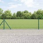 Aed koos postidega roheline 0.6 x 25 m teras