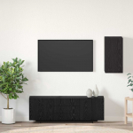 Seina TV Kapid Must tamm 30,5 x 30 x 60 cm Tehispuit