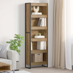 Raamaturiiul 2 tk Artisani tamme 80 x 30 x 155 cm Tehispuit