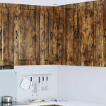 K&ouml;&ouml;gikapp kalmar suitsetatud tamm 57 x 57 x 100 cm tehispuit