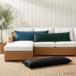 Padi padjaga HOUTEN Must 40 x 145 cm Samet