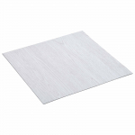 Isekinnevad P&otilde;randaplaadid 30,5 x 30,5 cm 20 pcs PVC Valge