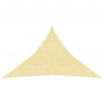 P&auml;ikesepuri 160 g/m&sup2; beež, 3,5 x 3,5 x 4,9 m HDPE