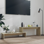Telerialus, sonoma tamm, 180x30x43 cm, puitlaastplaat