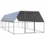 &Otilde;ue kanapuur, 3 x 8 x 2 m, tsingitud teras