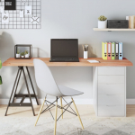 Lauaplaat, helepruun, 160x50x(2-4) cm, t&ouml;&ouml;deldud tammepuit