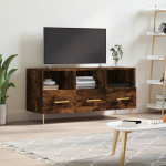 Telerikapp, suitsutatud tamm, 102 x 36 x 50 cm, tehispuit
