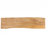 Lauaplaat, 180x40x2,5 cm, naturaalsete servadega, mangopuit