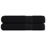 Saunalinad frogn 2 tk, must 80x200 cm, 360 g/m&sup2;