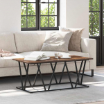 Kohvilaud suitsetatud tamm 100 x 50 x 40 cm