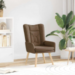 Tugitool Pruun 63 x 67 x 94 cm Kangas ja plywood