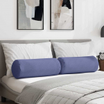 Padjad 2 tk jeans sinine &oslash; 25 x 70 cm kangas