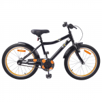 Laste Bike 18 Tolli 5-7 aastastele Must