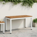 Aiapink 80,5 x 35 x 45 cm Tugev akatsiapuu Looduslik ja Valge