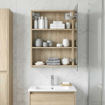 Vannitoa peeglikapp Sonoma tamm 50 x 14,5 x 70 cm Tehispuit